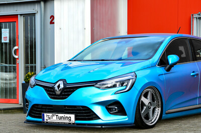 Frontspoiler Schwert Splitter Spoilerlippe aus ABS passend für Renault Clio 5 
