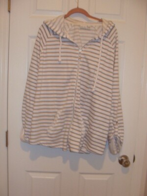 KIM ROGERS HOODED WITH DRAWSTRING JACKET Pockets