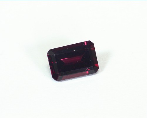 Garnet Natural Genuine Gemstone Emerald Cut 1.92 CT GSG 180 - Picture 3 of 6