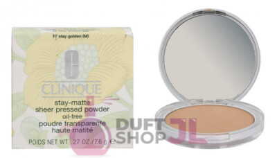 Clinique Stay-Matte Sheer Pressed Powder 7,6 g ( 17 Stay Golden )