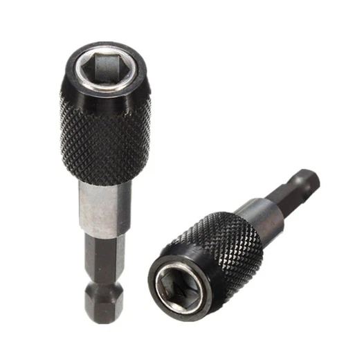1/4"  Impact Drive Shank Quick Change Holder Hex Bit Drill Chuck Adapter 1PCS ST