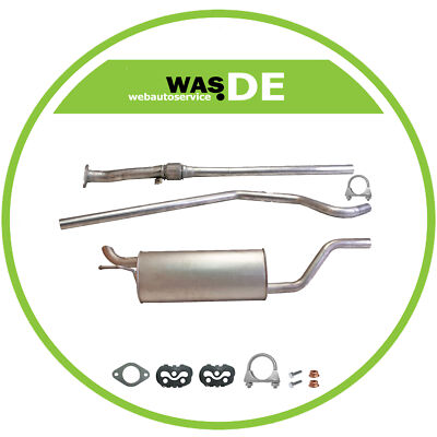 Komplette Auspuffanlage ab Kat Fiat Grande Punto, Punto Evo (199_) 1.2 Auspuff