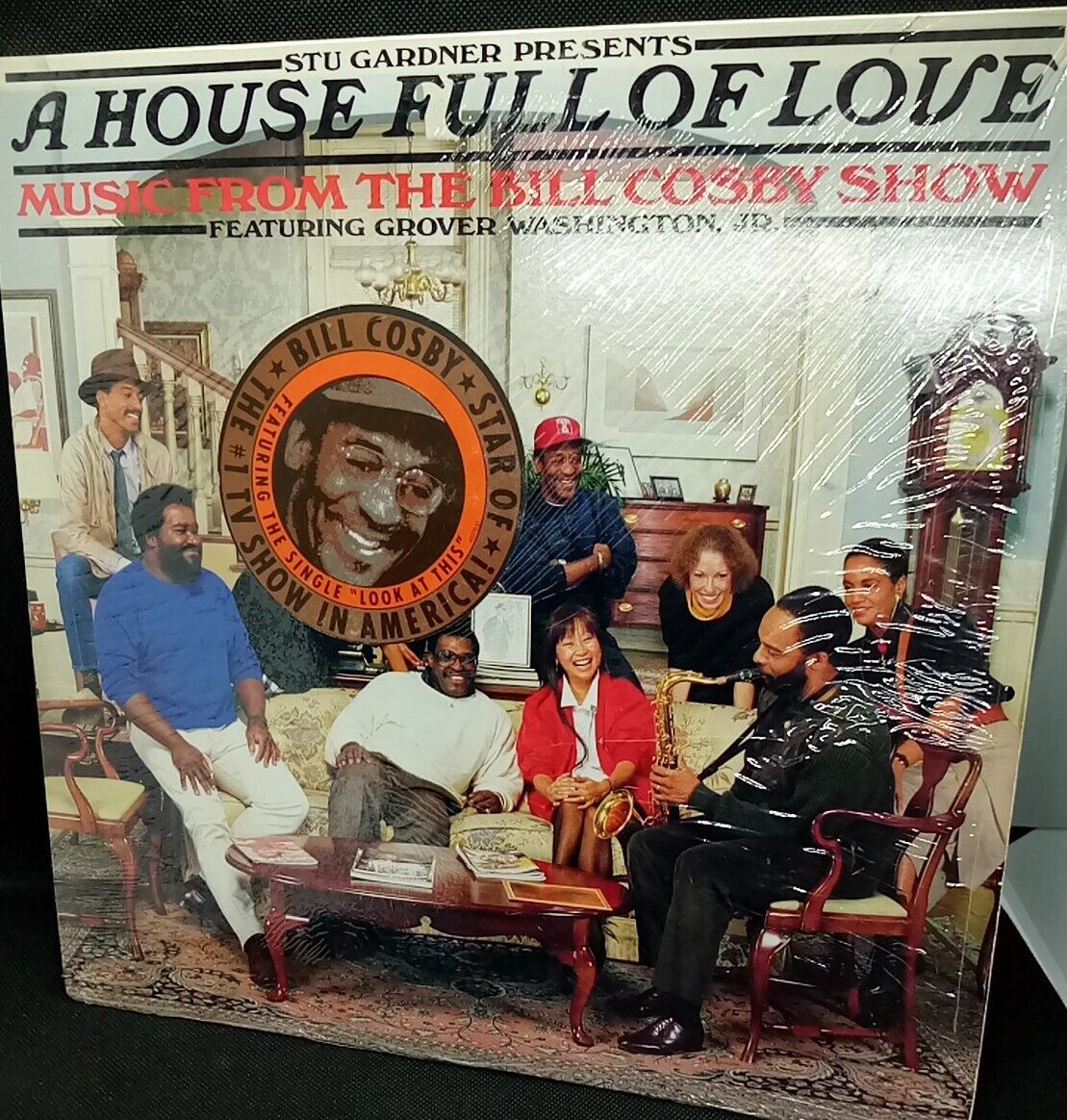 Grover Washington Jr Music From The Bill Cosby Show VG+ Vinyl LP 1986 
