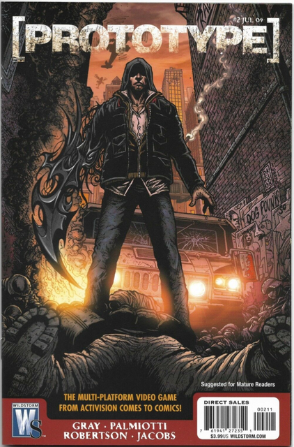 prototype 2 wildstorm activision cover a palmiotti gray dc comics ebay ebay