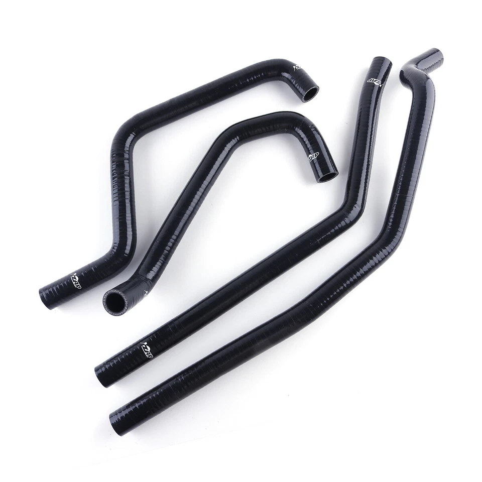 For 2008-2011 Polaris Ranger RZR800 RZR 800 Black Silicone Radiator Hose Kit - Image 3 of 4