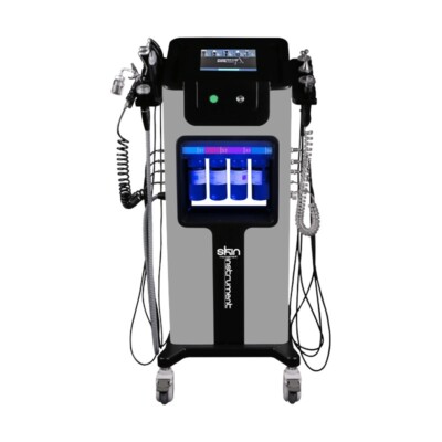 Facial Small Bubble H2O2 Hydro Dermabrasion SPA Skin Tightening Machine 8IN1