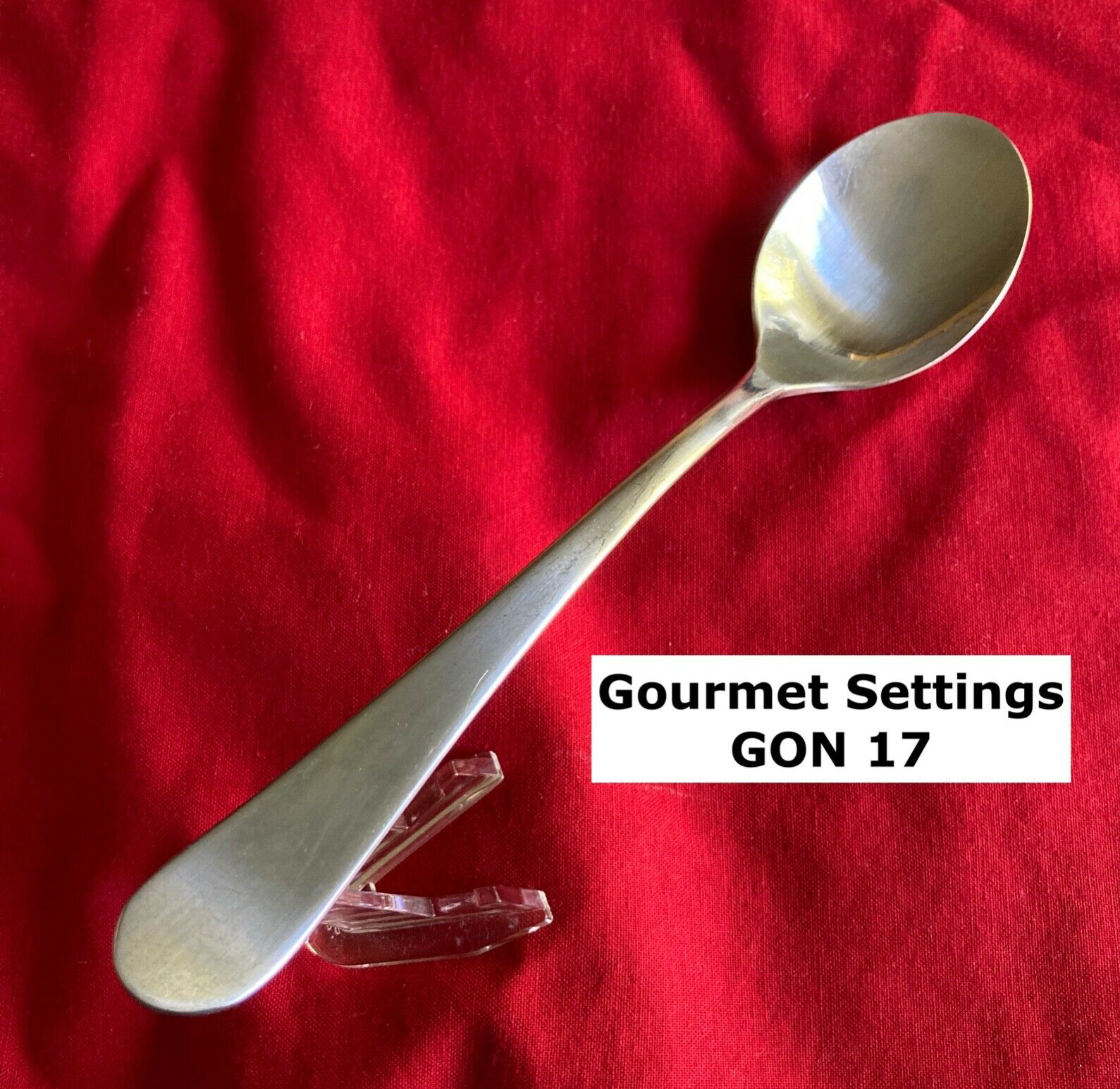 Gourmet Settings GON-17 Wide Round Tip Soup Spoon 8