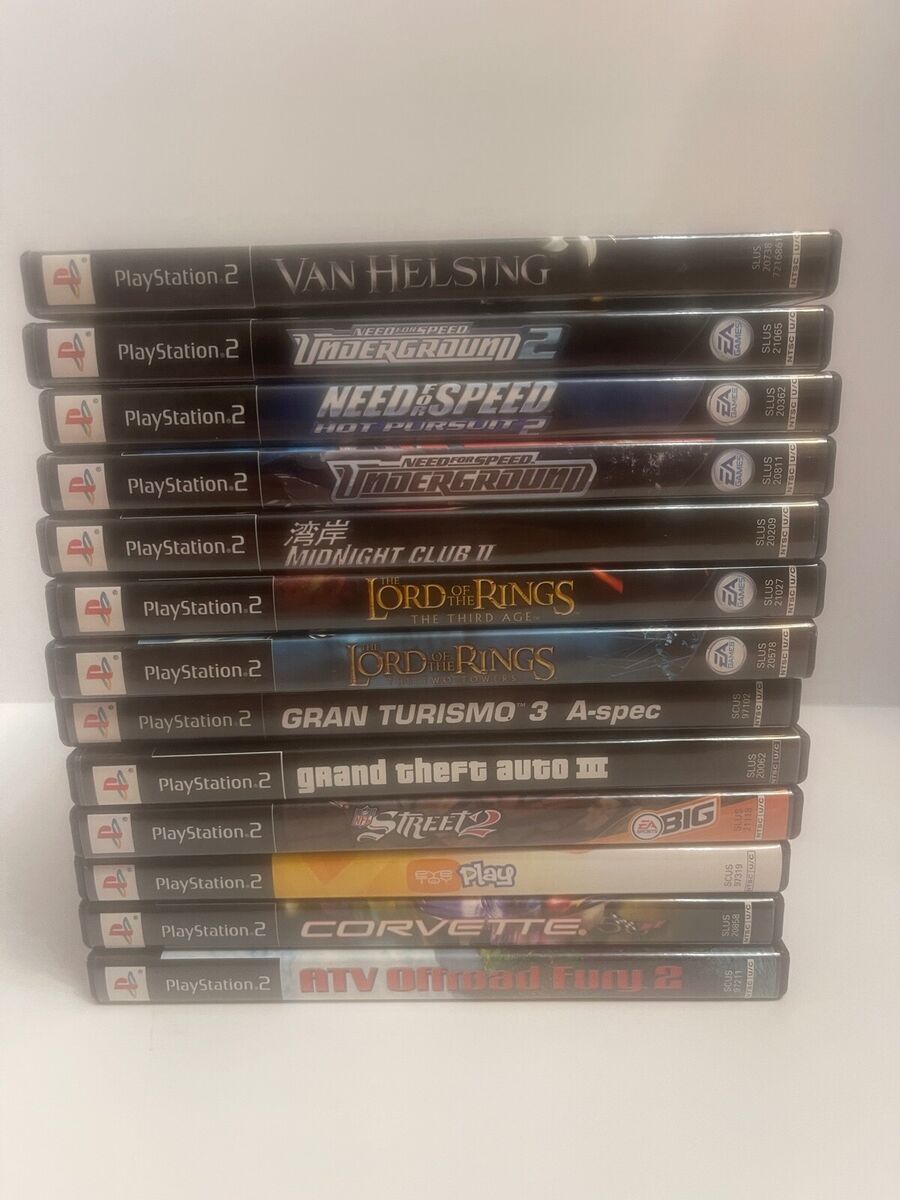 PlayStation 2 (PS2) Games - Pick & Choose Selection Lot (Shooter, Sports &  More)