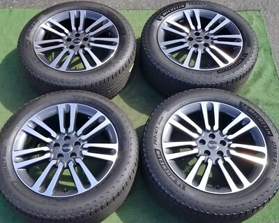 4 Factory Range Rover Wheels Tires OEM 21 inch Genuine Land 7021