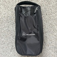 Nike Mercedes Benz Golf Shoe Tote Bag Travel Black 3/4 Zip & Vented