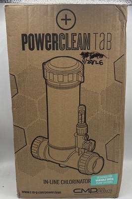 CMP 25280-150-000 Powerclean Tab Ultra VS In-Line Chlorinator - Clear Glass Lid