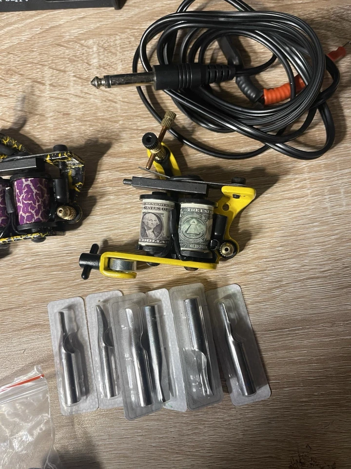 Solong Tatuaje Digital Pantalla LCD P142-2 Kit de Tatuaje Probado/Funcionando Foto 2 de 4