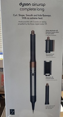 【美品】Dyson Airwrap エアラップ コンプリートHS05 Dyson Airwrap HS05 Multi-Styler Complete Long - Copper/Nickel