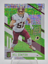 2017 Panini Unparalleled Lime Green Will Compton #114 Rookie RC