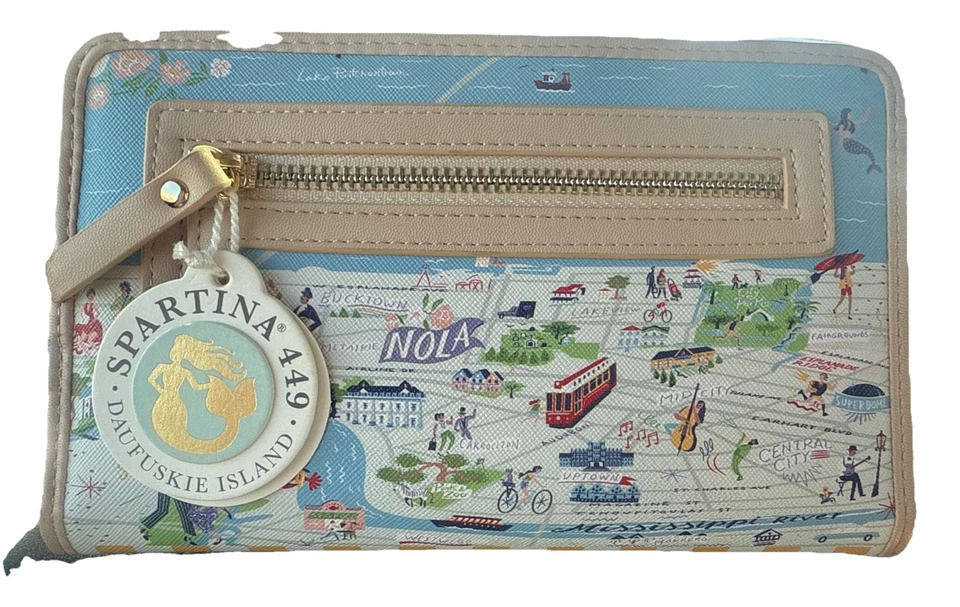 spartina 449 snap wallet New Orleans - Image 2 of 4