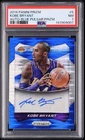 Kobe Bryant 2014 Panini Prizm Autograph Blue Pulsar /75 Auto PSA 7 🐐💥📈