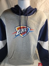 Oklahoma City Thunder Men's Hooded Pullover Size Medium NWT