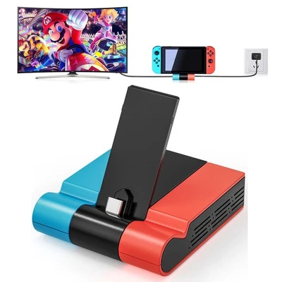 Switch TV Dock Pliable Station d'accueil pour Nintendo Switch/Switch OLED - Photo 1/4