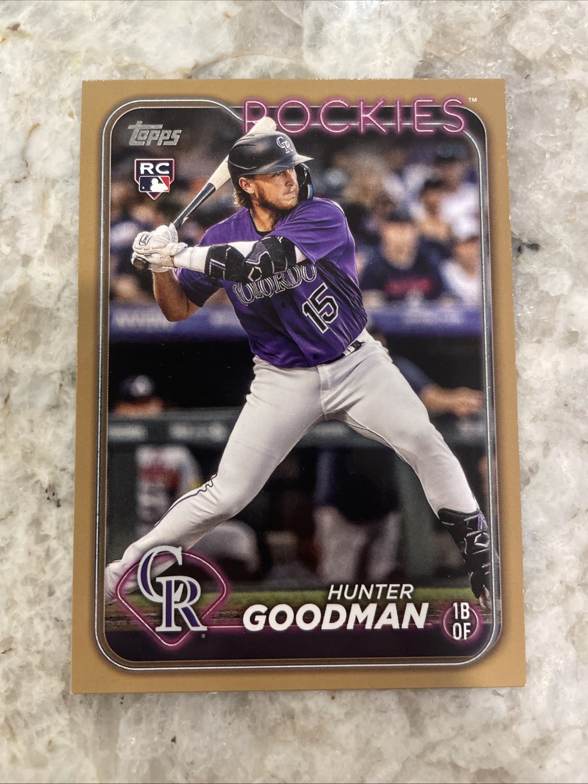 2024 Topps Series 2 - Hunter Goodman #432 Gold /2024 (RC)