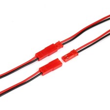 JST-2P 10/20cm Crimp Terminals Connector Male / Female Housing Plug Wire 2.54mm