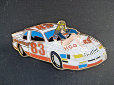 Hooters 83 Race Car Hooter Girl Lapel Pin