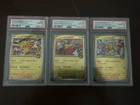 PSA 10 Pokemon Center Tohoku Hiroshima Fukuoka Pikachu Sequential Set