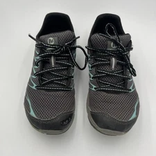 Merrell Bare Access Arc 4 Women’s Size 6 Black Blue Lace Up Hiking Trail