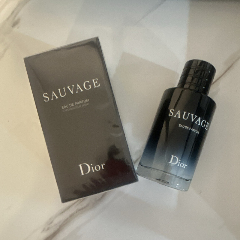 Dior Sauvage Eau de Parfum Spray Regular Size 3.4 fl oz Fragrance