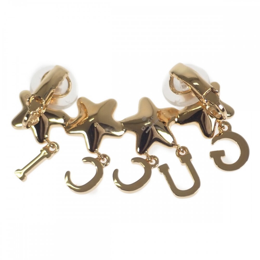 GUCCI Script Logo Single Earrings 680267_J1D50_80… - image 3