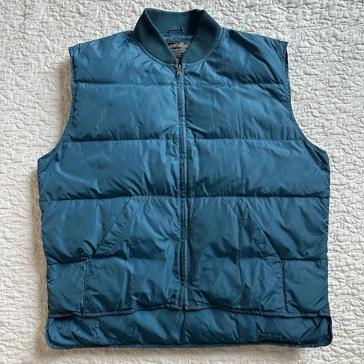 vintage eddie bauer down vest | eBay