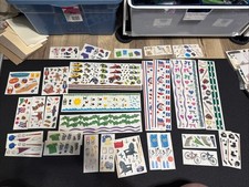 Creative Memories Die Cut Scrapbook Stickers Sports Holidays Misc