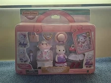 NIB) Calico Critters TOWN Fashion Play Set Town Girl Series Persian Cat