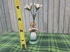 Vintage Flower Girl Flower Child STRACO/WEHA Erzgebirge