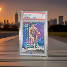 2020 Panini Mosaic Jerry West GENESIS PRIZM PSA 9