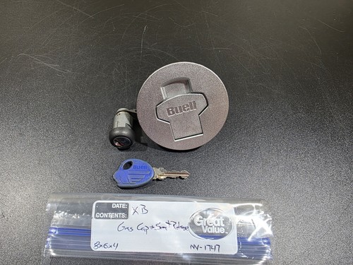 03-10 Buell XB Gas Cap Seat Release Lock Lightning Firebolt Ulysses #NV-1747