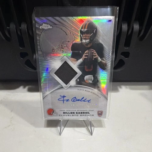 2025 Topps Chrome Dillon Gabriel Rookie Patch Autographs (RAW)