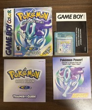Pokemon Crystal Version Nintendo Gameboy Color