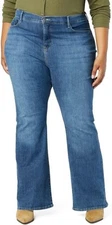 Signature by Levi Strauss & Co. Gold Women's Totally Shaping Flare Jean Size 16S