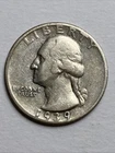 1939-S Washington Quarter Coin