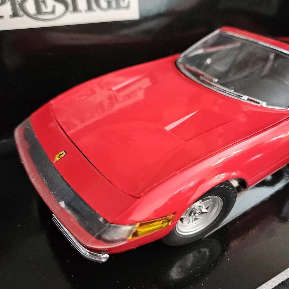 1: 18 红色法拉利 365 GTS Solido Prestige 8017 全新带盒 — 第 3/4 张图片