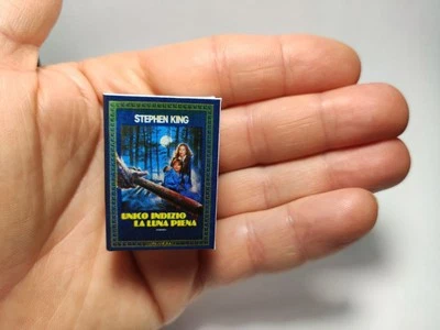 UNICO INDIZIO LA LUNA PIENA - STEPHEN KING - LIBRO IN MINIATURA DA COLLEZIONE