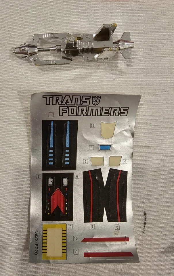 Transformers G1 Insecticon 1984 metralla Hasbro Takara Foto 4 de 4