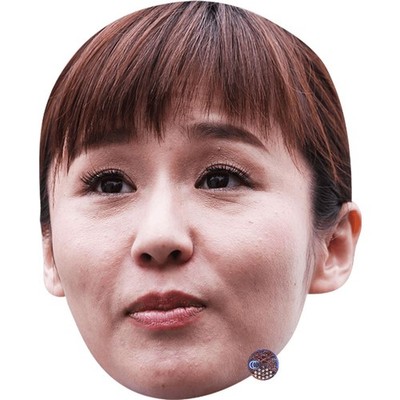 Sumiko Nishioka (Fringe) Big Head. Larger than life mask.