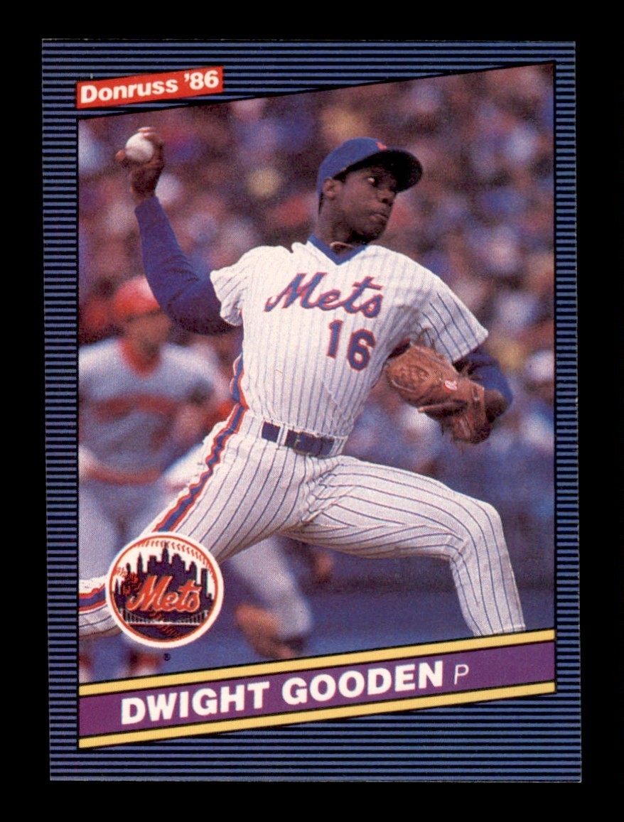 1986 Donruss #75 Dwight Gooden