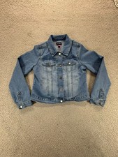 The Children's Place Girls Size XL Casual Classic Stretch Denim Trucker Jacket