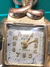 Vintage ASTIN  Ladies 17 Rubis Wristwatch-Running