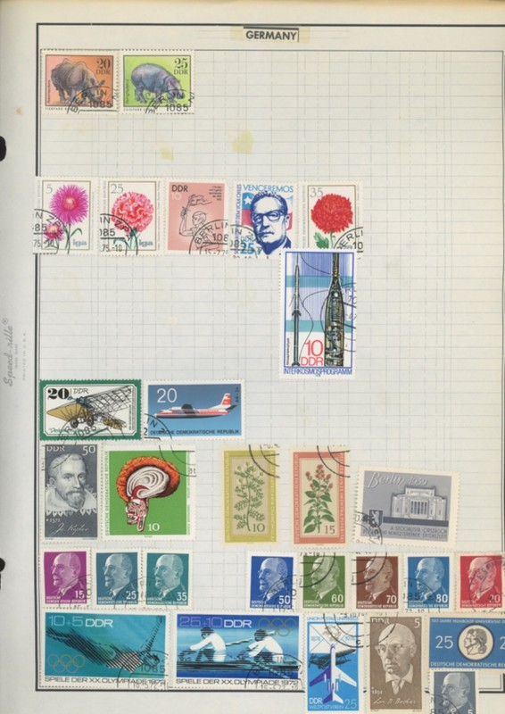 Stamp stock album pages world wide 436  stamps    (goo11