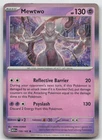 Mewtwo Rare SV: Scarlet & Violet 151 150/165 NM