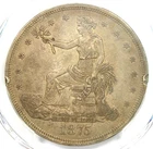 1875 Trade Silver Dollar T$1 - PCGS XF Details (EF) - Rare Philadelphia 1875-P