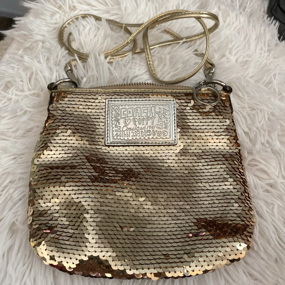 Coach Poppy Sequin Small Bags & Handbags for Women for sale | eBay